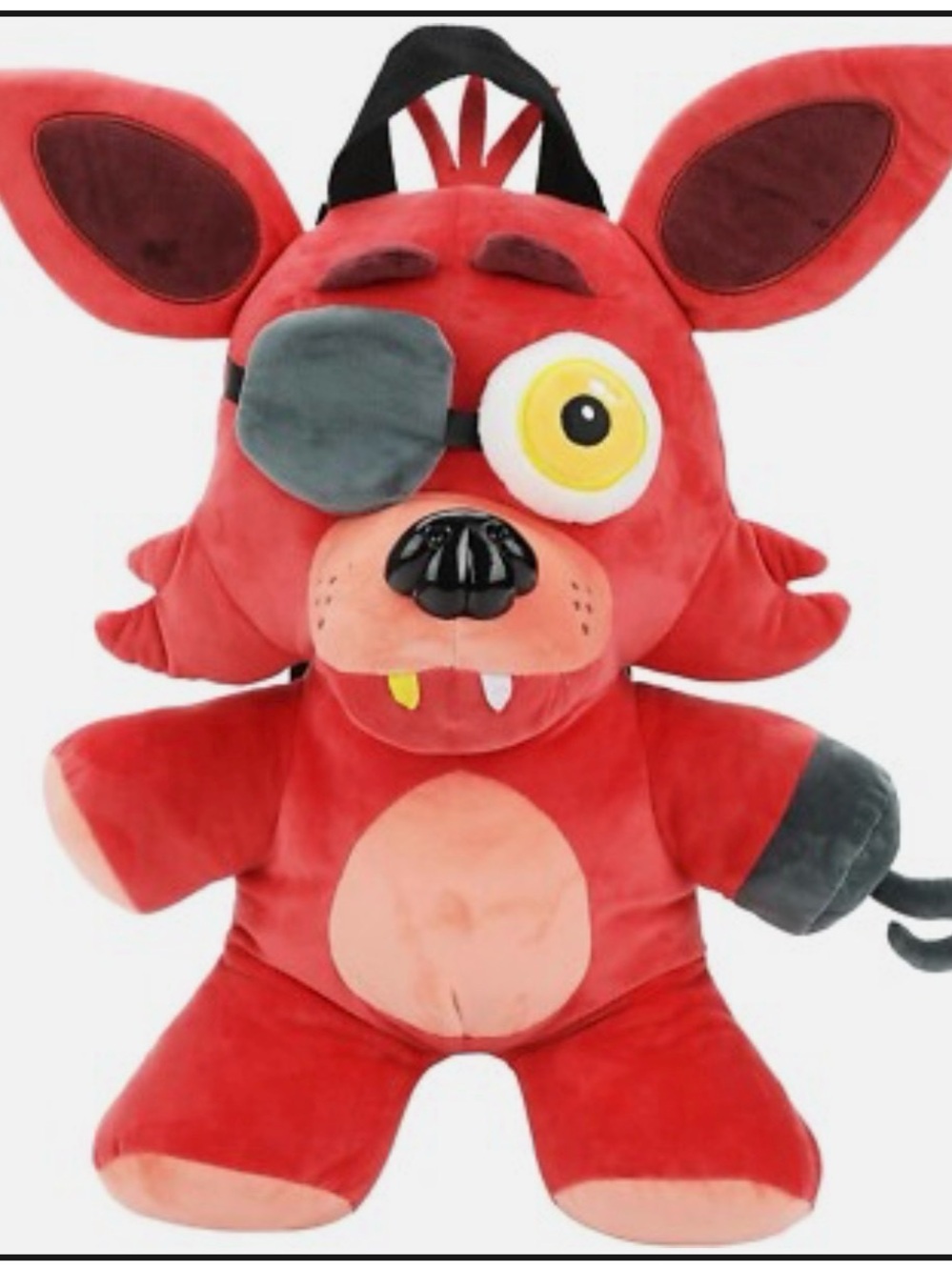 Five Nights At Freddy's Foxy 18" inches Plush Backpack Tag Licensed Product
